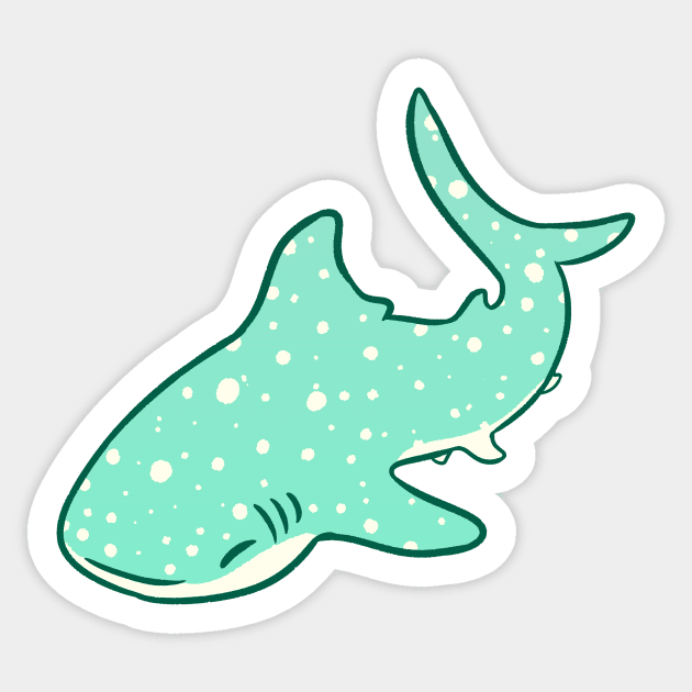 Whale Shark Sticker by BirdPresident